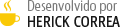 Logo com iniciais do nome Herick Correa